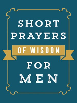 cover image of Short Prayers of Wisdom for Men